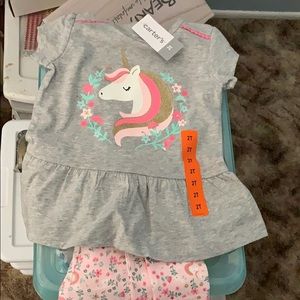Little girl 2 piece outfit